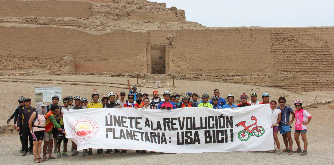 Actividad de los ciclistas en el sitio 2