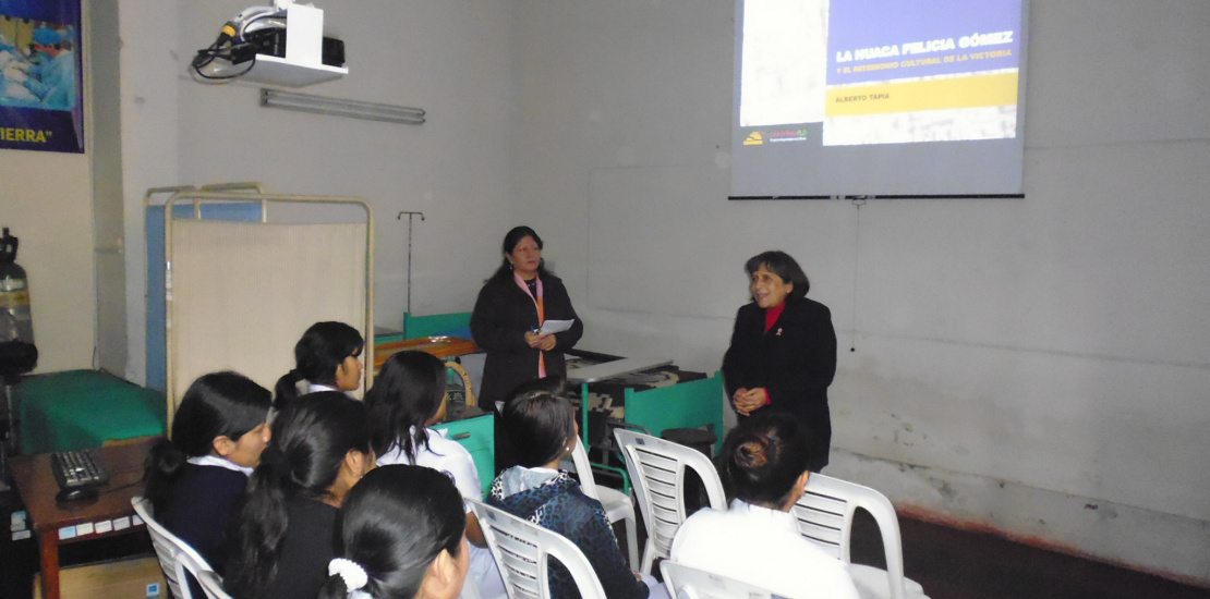 Charla en Huaca Felicia Gomez