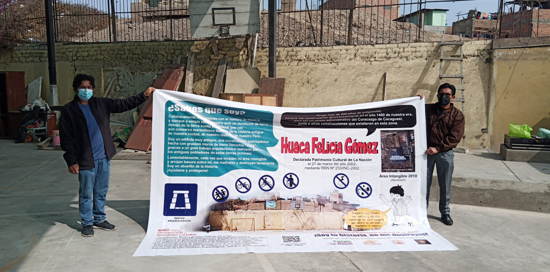Banner de Huaca Felicia Gomez