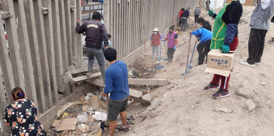 Actividad de limpieza