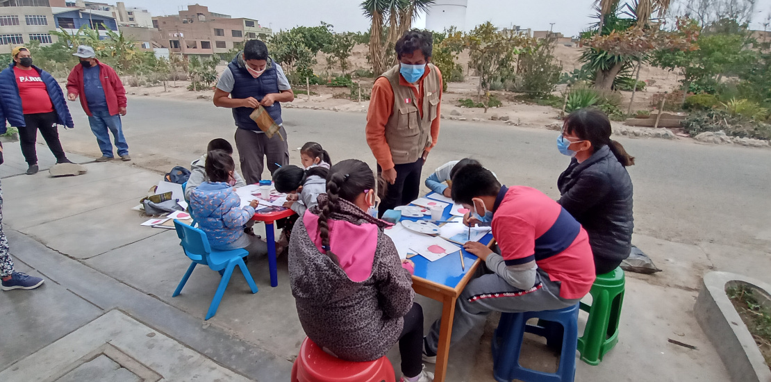 Actividad en Huaca en Infantes II