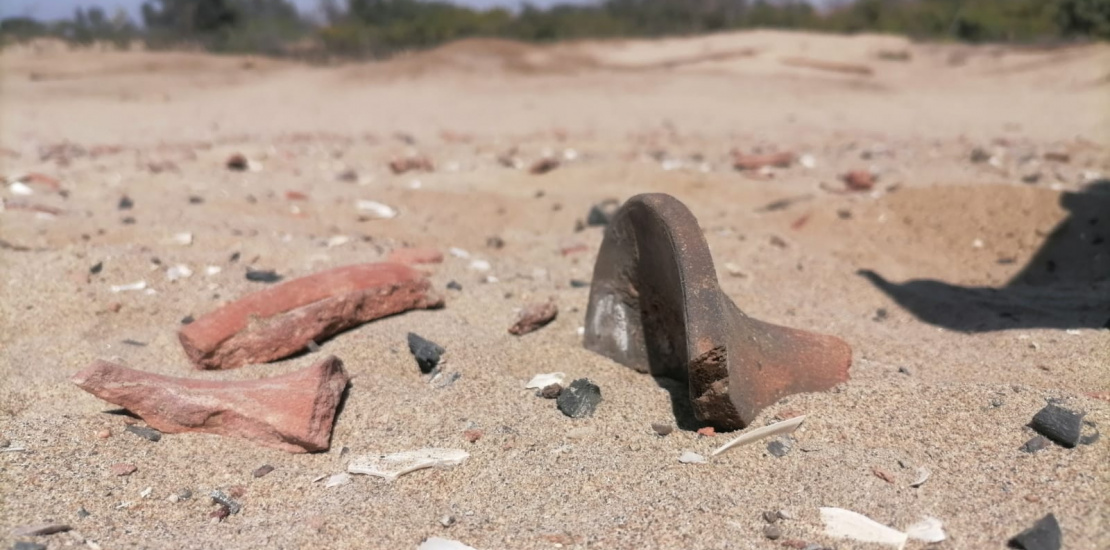 Material arqueológico superficie