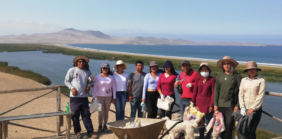 JORNADAS DE LIMPIEZAS DE RESIDUOS SOLIDOS QUE INGRESAN POR EL VIENTO
