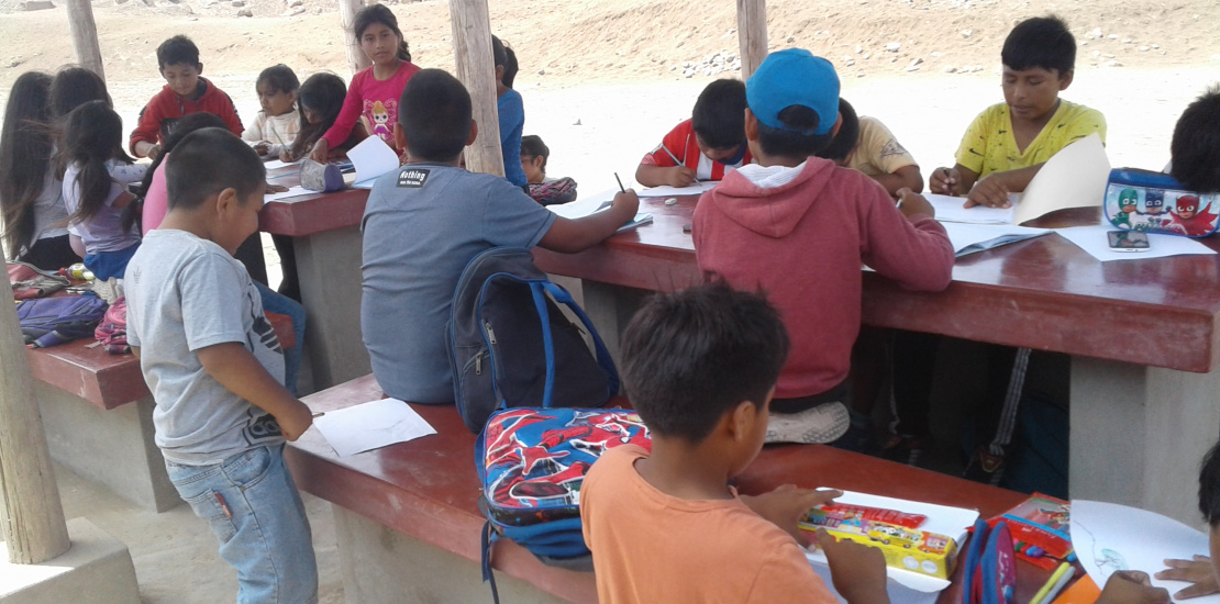 taller con niños