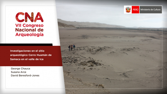 Investigaciones en el sitio arqueológico Cerro Huamán de Samaca en el valle de Ica