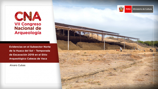 Evidencias en el Subsector Norte de la Huaca del Sol – Temporada de excavación 2019 en el Sitio Arqueológico Cabeza de Vaca