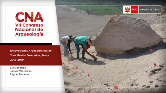 Excavaciones arqueológicas en Toro Muerto (Arequipa, Perú): 2018- 2019