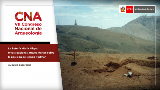 ​​​​​​​La Batería Mártir Olaya: investigaciones arqueológicas sobre la posición del cañón Rodman