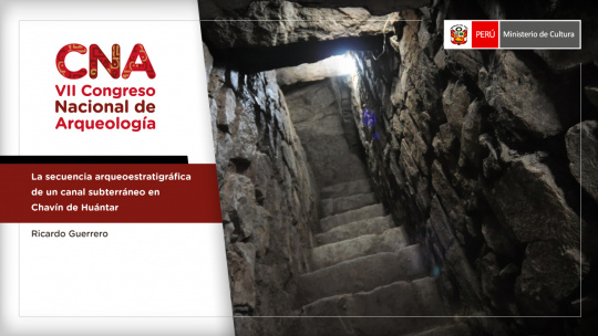 La secuencia arqueoestratigráfica de un canal subterráneo en Chavín de Huántar