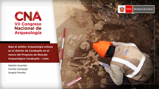 Bajo el asfalto: arqueología urbana en el distrito de Carabayllo en el marco del Proyecto de Rescate Arqueológico Carabayllo – Lima