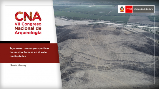 Tajahuana: nuevas perspectivas de un sitio paracas en el valle medio de Ica