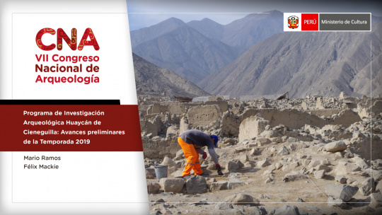 Programa de Investigación Arqueológica Huaycán de Cieneguilla: avances preliminares de la temporada 2019
