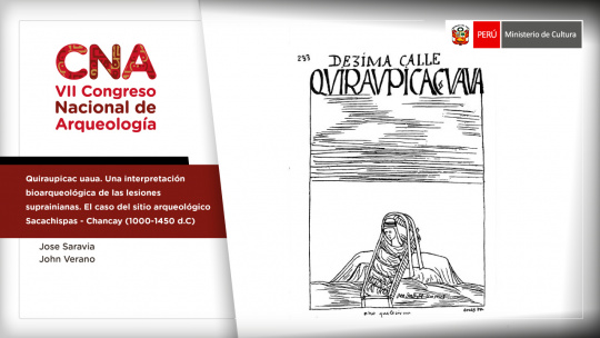 Quiraupicac uaua. Una interpretación bioarqueológica de las lesiones suprainianas. El caso del sitio arqueológico Sacachispas - Chancay (1000 - 1450 d. C.)