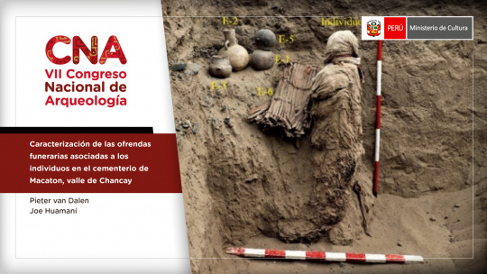 Caracterización de las ofrendas funerarias asociadas a los individuos en el cementerio de Macaton, valle de Chancay